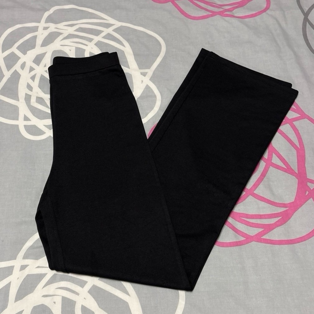 SHEIN Ultra High-Rise Black Wide-Leg Pants